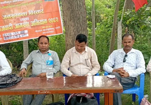 ने.क.पा बेलौरी वडा ६ को अध्यक्षमा टिका सी